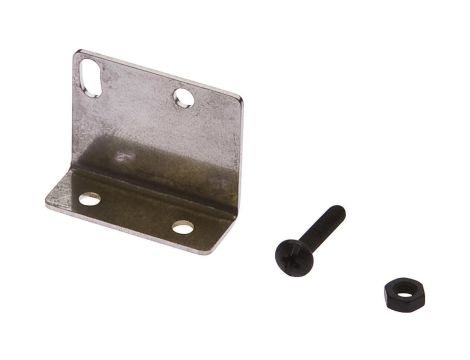 AO000073, Kątownik montażowy, 22x11x27mm, Materiał montażowy dla czujnika, wsporniki, Stal