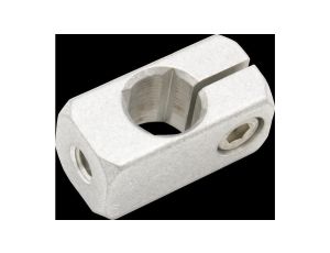 AY000164, akcesoria czujnika, uchwyt zaciskowy, 16x32x16mm, gwint wewnętrzny 6, aluminium