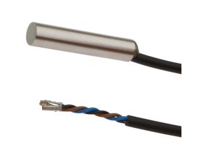IB06E056, czujnik indukcyjny, Ø6,5mm 30long, Flush, Sn: 1,5, 5V DC, PNP NO, Przewód 0,35m PVC, IP67