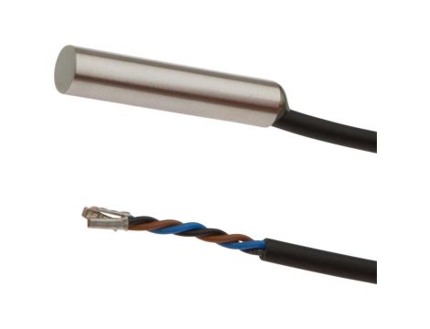 IB06E056, czujnik indukcyjny, Ø6,5mm 30long, Flush, Sn: 1,5, 5V DC, PNP NO, Przewód 0,35m PVC, IP67