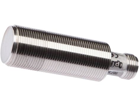 IC180123, czujnik indukcyjny, cała stal, M18x1 60long, quasi-płaski, Sn: 6, 10-30V DC, PNP NO, złącze M12 3pin, IP67, V4A, 20bar