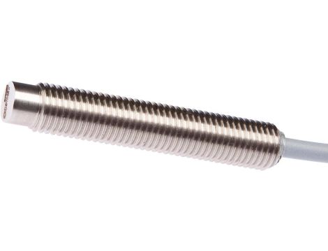 IO080106, czujnik indukcyjny, cała stal, M8x1 45long, nieprzelotowy, Sn: 6, 10-30V DC, -25-85C, PNP NO, IO-Link, kabel 2m PUR, I
