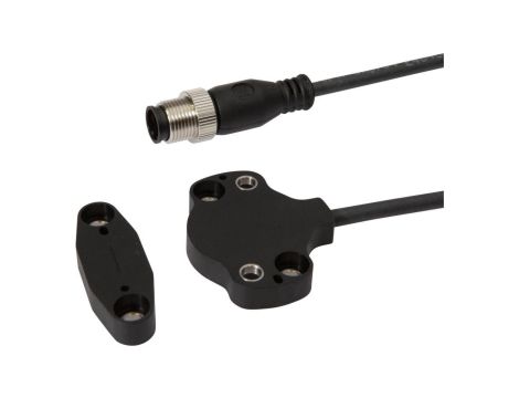 MD420021, czujnik kąta obrotu, magnetyczny, Ø42mm 7high, 10-30V DC, -40-85C, 1 V 10 V, Złącze kablowe M12 3pin 0.3m PUR, IP67, P