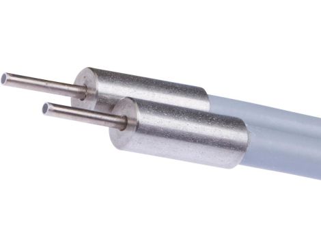 LS060101, bariera światłowodowa, 0,6m, gł: Stal nierdzewna 10long Ø1,5 Ø6, końcówka: M18x1 mosiądz, Sn: 180, -40-180C, IP67