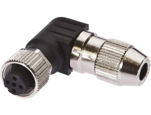 VK003D20, Gniazdo kablowe Ø4-5,1mm, 4A, 32V, -25-85C, M12 żeńskie 4pin, IP67