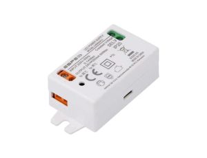 Zasilacz impulsowy LED 6W 24VDC 250mA 220240VAC IP20 OUT 1 LN0624CV