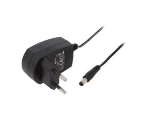 Zasilacz impulsowy dogniazdkowy stałonapięciowy 12VDC 0,3A ESPE-0312-W2E-2155+OP