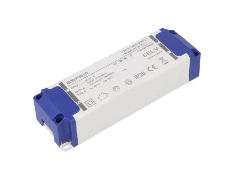 Zasilacz impulsowy LED 36W 12VDC 3A 220240VAC IP20 -1040C LND3612CV