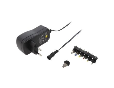 Zasilacz impulsowy uniwersalny 3VDC 2A 24W wtyczkowy kątowe ESPE-24UN-W2E