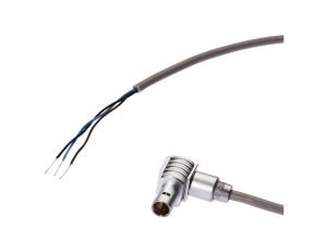 VK5000L0, Kabel połączeniowy, 5m, Lemo-mini Female 3pin Angular, Free conductor end 3pin, 3wire, -40-180C