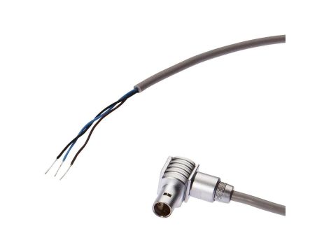 VK5000L0, Kabel połączeniowy, 5m, Lemo-mini Female 3pin Angular, Free conductor end 3pin, 3wire, -40-180C
