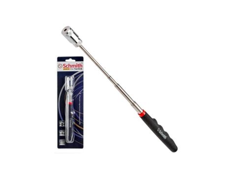 Chwytak magnetyczny teleskopowy LED 81cm Schmith