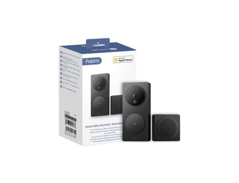 Wideodomofon Dzwonek do drzwi, Kamera monitoring, Apple Homekit, 6x bateria AA LR6, kamera 1080p, Wi-Fi Aqara Smart Video Doorbe
