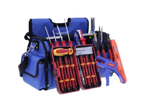 Walizka narędziowa TN50, Walizka dla elektryka, zestaw narzędziowy dla elektromontera / ENERGOTYTAN + WIHA + WEICON