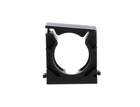 Uchwyt do peszla PA6 karbowanego czarny DN 23 nr kat. 795.123.1 /1szt./