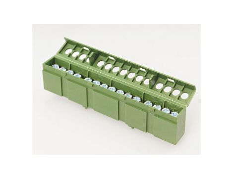 Listwa zaciskowa 15-polowa 1-16mm2 zielona LZMI-G15