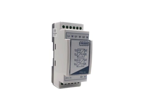 Podwójny przetwornik sygnału 4-20 mA na 0-10 V PS2-IU