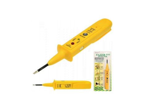 SUNCO Electronics FAZER 777 detektor jednobiegunowy wielofunkcyjny próbnik elektryczny