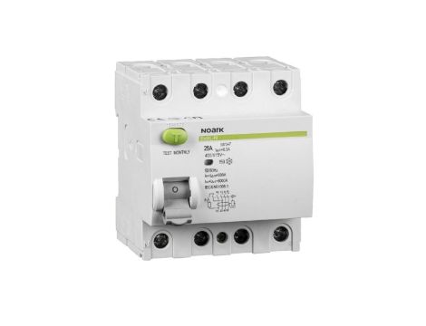 Wyłącznik różnicowoprądowy 4P 40A 300mA typ A 6kA Ex9L-N