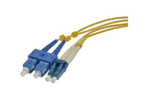 Patchcord światłowodowy FO SM LC-SC duplex 9/125 2m