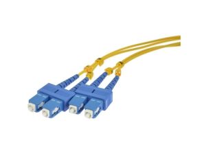 Patchcord światłowodowy FO SM LC-SC duplex 9/125 1m