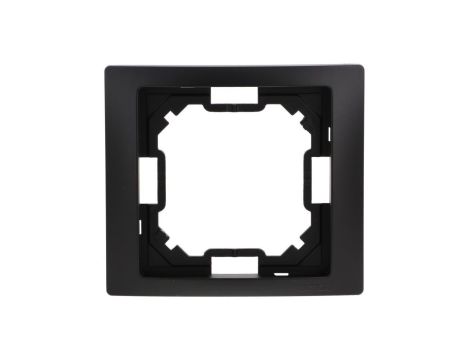 Simon Basic Ramka 1-krotna Neos IP20 czarny mat BMRC1/49