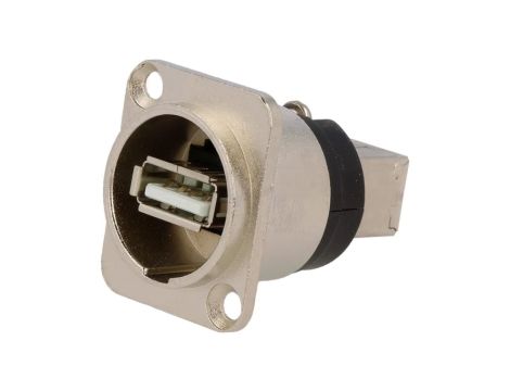 Adapter USB A - USB B 2.0 gniazdo-tył FT CP30110