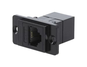 Łącznik DUALSLIM RJ11 6p4c Kat 3 gniazdo z obu stron CP30723MB