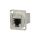 Łącznik FT RJ45 8p8c Kat 5e ekranowane 19x24mm metal CP30220SM
