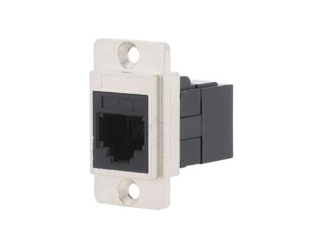 Łącznik DUALSLIM RJ11 6p4c Kat 3 gniazdo z obu stron CP30723M