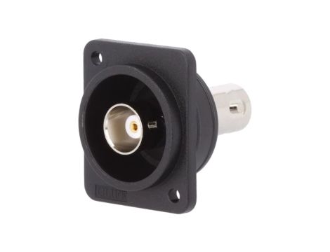 Łącznik BNC gniazdo z obu stron 50 czarny FT 19x24mm CP303090X