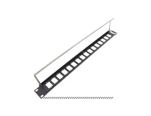 Patch panel adapter montażowy SLIM RACK przykręcany 29mm CP30159