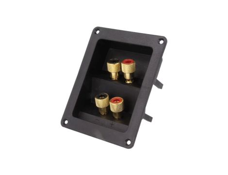 Zacisk głośnikowy na panel przykręcany 81x108mm HFRP-01