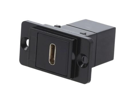 Łącznik USB C - USB C DUALSLIM CP30711MB