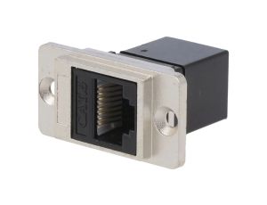 Łącznik DUALSLIM RJ45 8p8c Kat 6 gniazdo z obu stron CP30722M