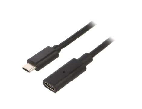Kabel USB C gniazdo - USB C wtyk 2m FCR72005