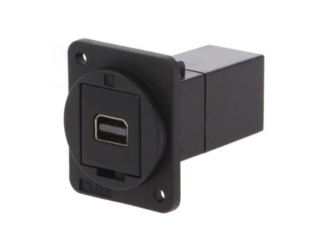 Łącznik Mini DisplayPort gniazdo z obu stron FT 19x24mm CP30202X