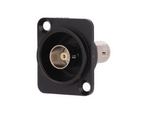 Łącznik BNC gniazdo z obu stron izolowane 75 czarny FT CP30126