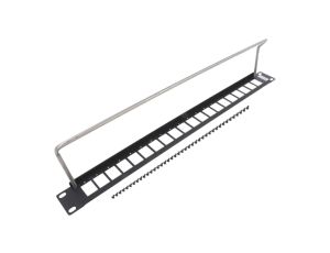 Patch panel adapter montażowy SLIM RACK przykręcany 29mm CP30163