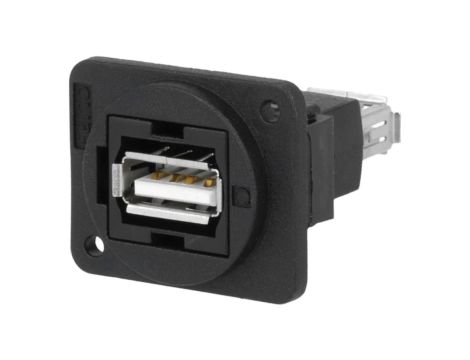 Łącznik USB A - USB A 2.0 FT plastik 19x24mm CP30208NX