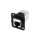 Łącznik FT RJ45 8p8c Kat 6 ekranowane 19x24mm plastik CP30222S