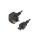 Kabel BS 1363 (G) wtyk IEC C5 żeński PVC 1,8m czarny 2,5A KAB-UK-M3-1.8-BK