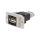 Łącznik DUALSLIM złocony USB A gniazdo z obu stron 29mm CP30708NM
