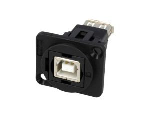 Łącznik USB A - USB B 2.0 FT plastik CP30207N