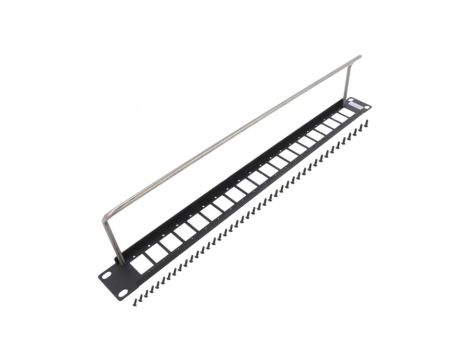 Patch panel adapter montażowy SLIM RACK przykręcany 29mm CP30162