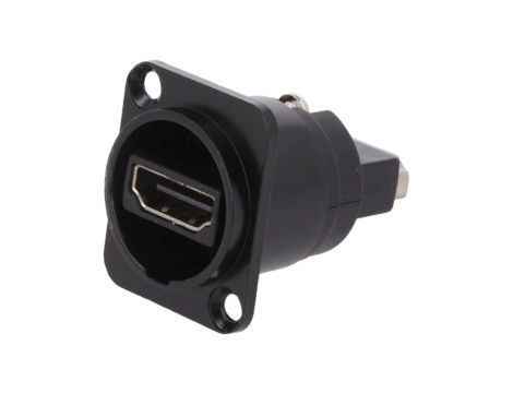 Łącznik HDMI gniazdo z obu stron FT ekranowane 19x24mm CP30122