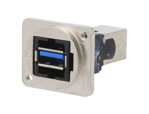 Łącznik USB A - USB B 3.0 FT metal 19x24mm CP30210NM3