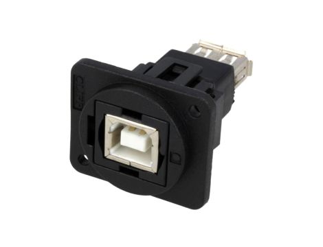 Łącznik USB A - USB B 2.0 FT plastik CP30207NX