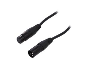 Kabel XLR męski - XLR żeński 3-pin 10m FC619110