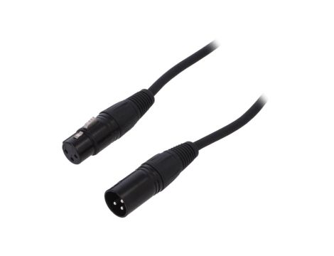 Kabel XLR męski - XLR żeński 3-pin 10m FC619110